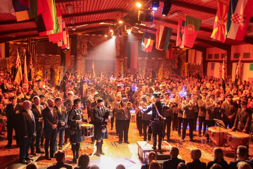 Blick in die angetretenen Künstler zum Finale