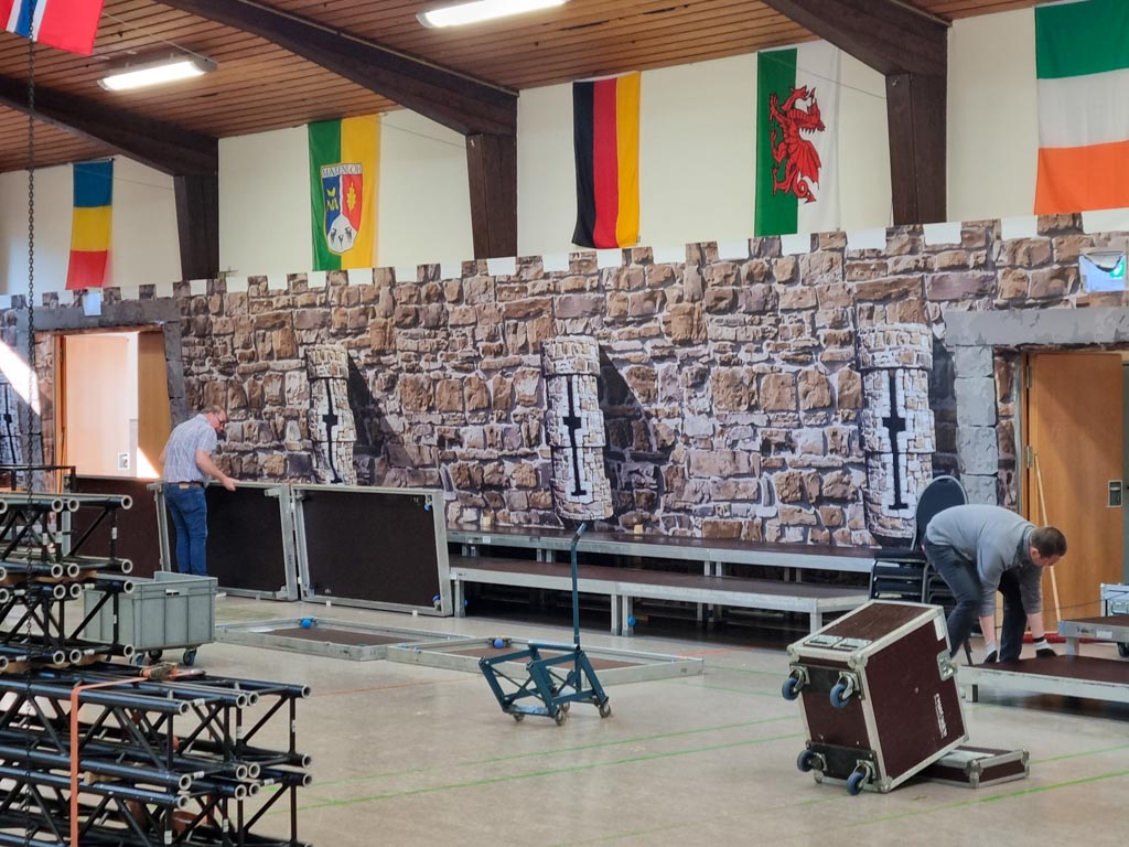 Impressionen vom Abbau