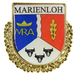 Anstecknadel mit Marienloher Wappen